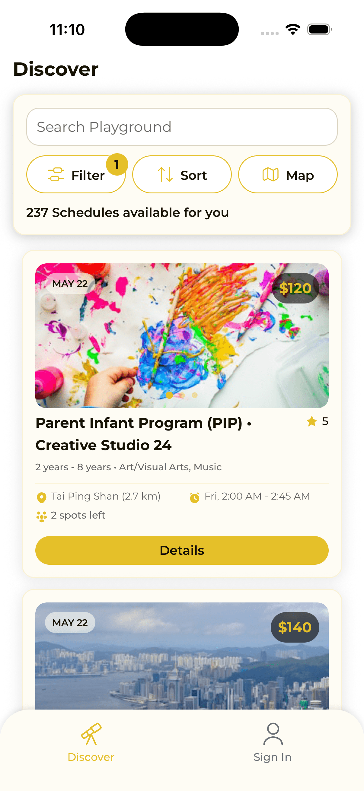 Cultiv8 Club activity discovery